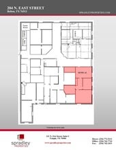 204 N East St, Belton, TX for lease Floor Plan- Image 1 of 1