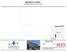 13740 Midway Rd, Farmers Branch, TX à louer Plan de site- Image 1 de 1