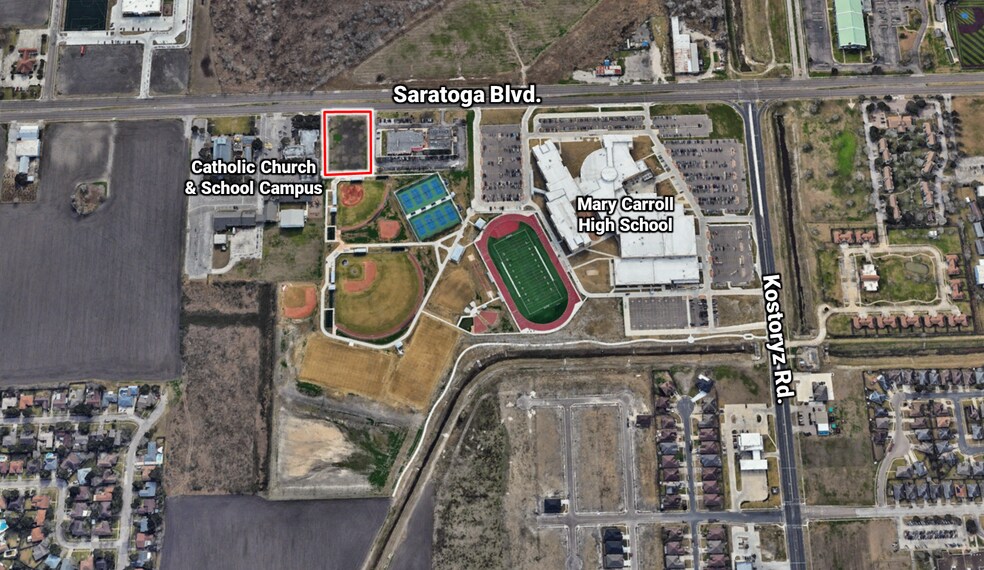 3442 Saratoga Blvd, Corpus Christi, TX à vendre - Photo du bâtiment - Image 3 de 9