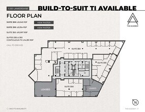 5200 Lankershim Blvd, North Hollywood, CA à louer Plan d’étage- Image 1 de 1