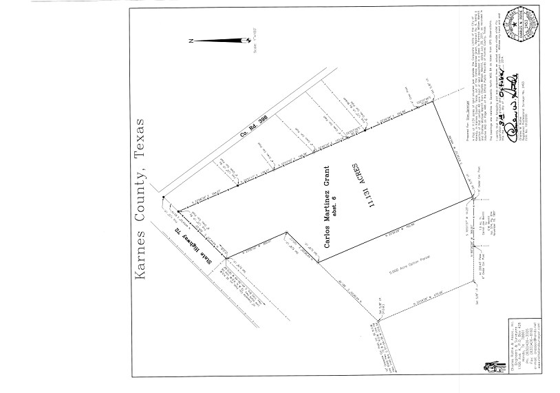 Highway 72 Parcel A, Kenedy, TX for sale - Plat Map - Image 2 of 2