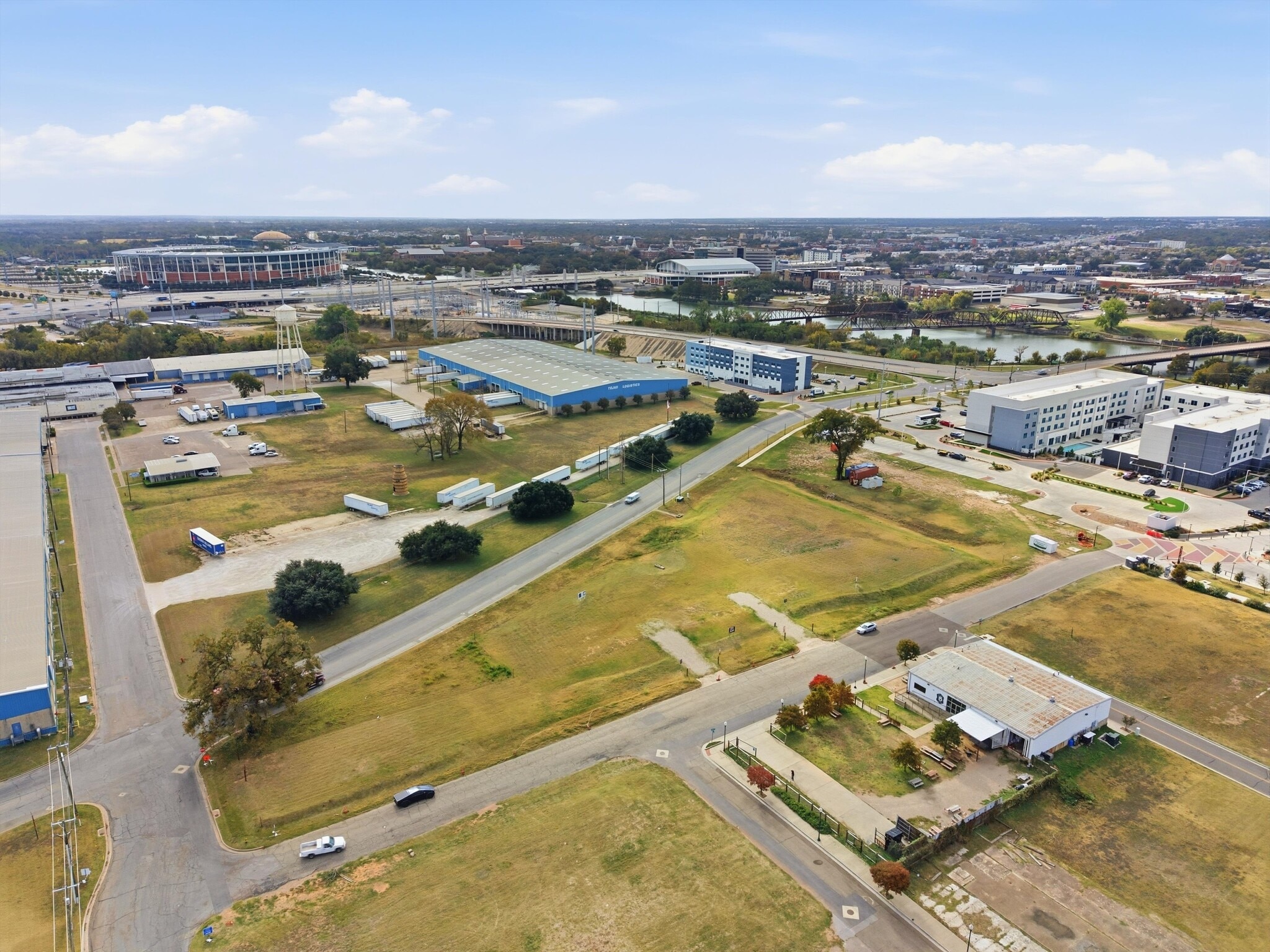 425 Bridge st, Waco, TX for sale Aerial- Image 1 of 7