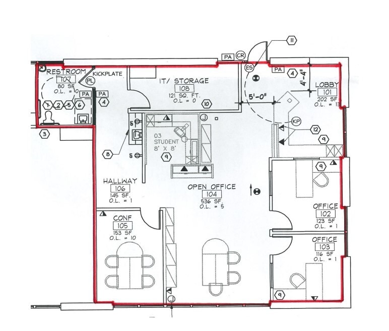 1300 Ethan Way, Sacramento, CA for lease Floor Plan- Image 1 of 1