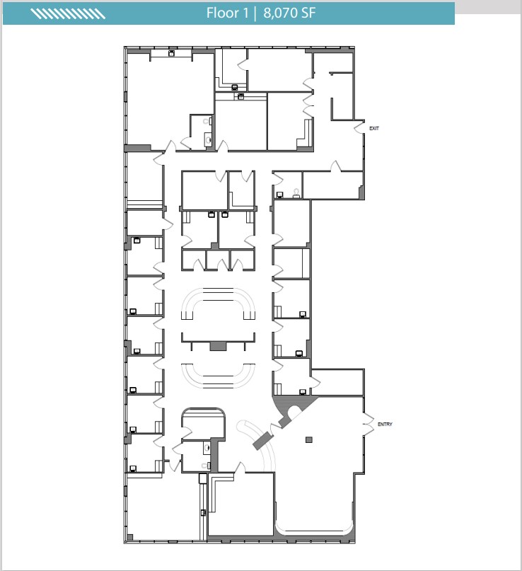 1345 W Bay Dr, Largo, FL à louer Plan d’étage- Image 1 de 1