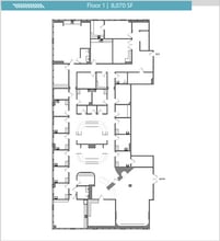 1345 W Bay Dr, Largo, FL à louer Plan d’étage- Image 1 de 1