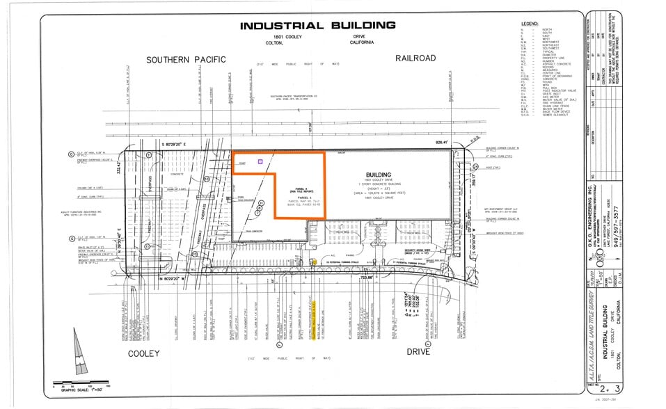 1801 E Cooley Dr, Colton, CA for lease - Site Plan - Image 1 of 11