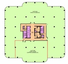 5945-5955 Airport Rd, Mississauga, ON à louer Plan d’étage- Image 2 de 2