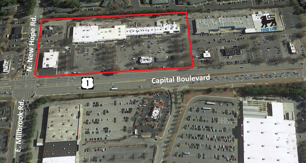 4500 Capital Blvd, Raleigh, NC à louer - Photo du bâtiment - Image 2 de 4