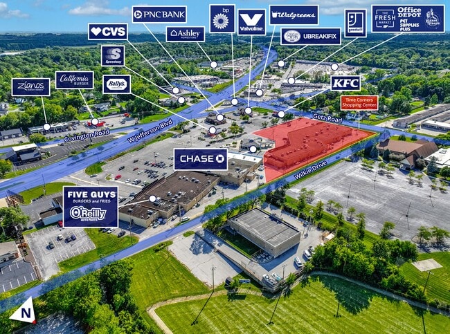 Plus de détails pour 5946-5992 W Jefferson Blvd, Fort Wayne, IN - Commerce de détail aux enchères