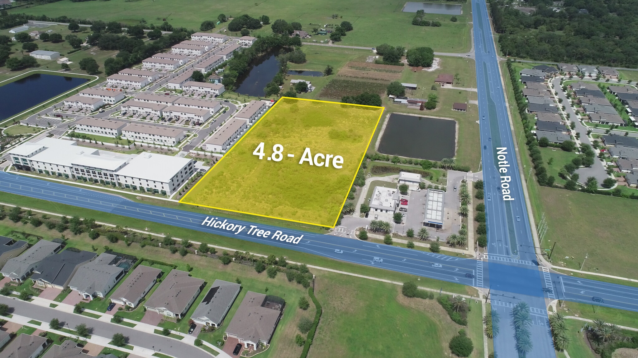 Hickory Tree Road, Saint Cloud, FL for sale Aerial- Image 1 of 7