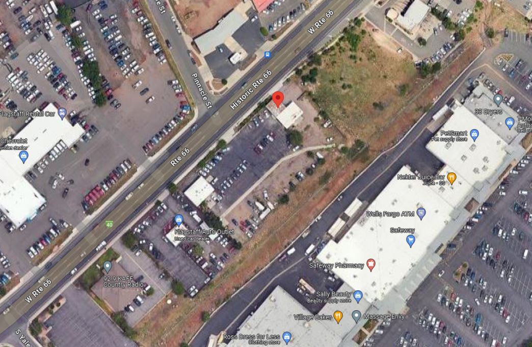 1081 W Route 66, Flagstaff, AZ for lease Aerial- Image 1 of 3