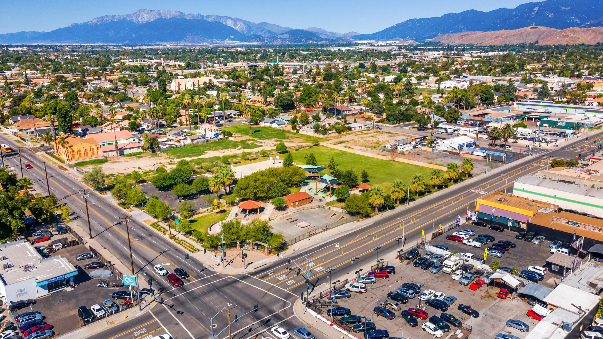 990 N E St, San Bernardino, CA for sale Aerial- Image 1 of 1