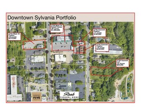 5755 Summit St, Sylvania, OH - Aerial map view