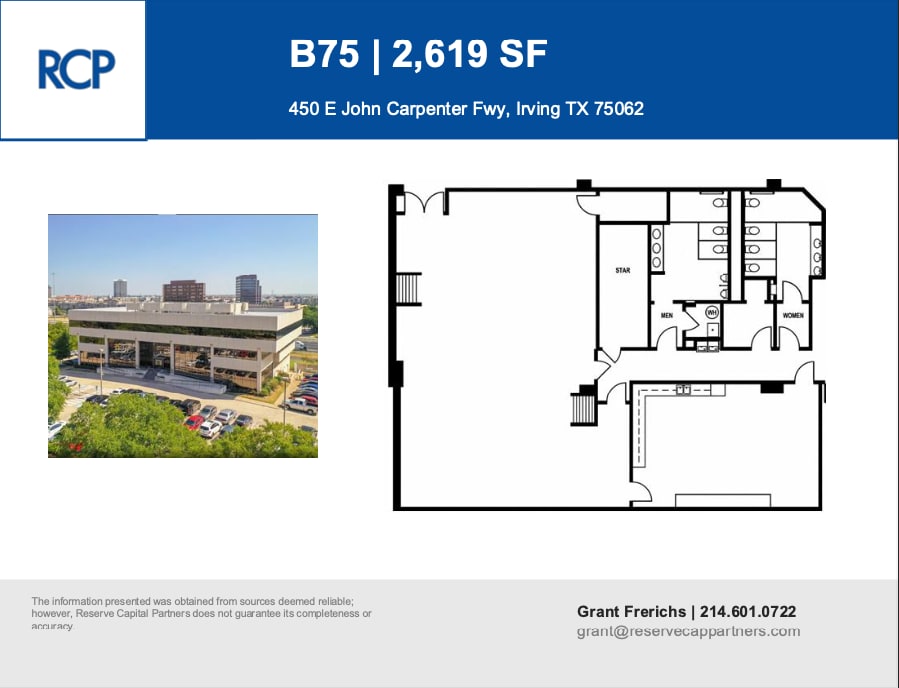450 E John Carpenter Fwy, Irving, TX à louer Plan d’étage- Image 1 de 1