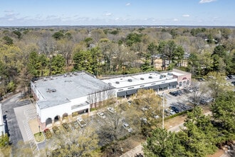 7570-7604 W Farmington Blvd, Germantown, TN - AERIAL  map view - Image1
