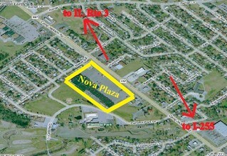 1210-1290 Camp Jackson Rd, Cahokia, IL - AERIAL  map view