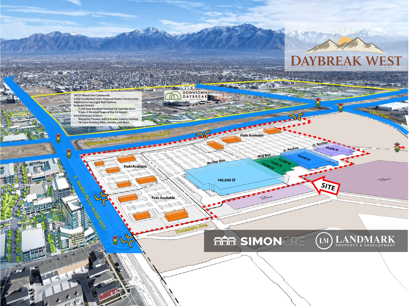 Mountain View Corridor & South Jordan Pkwy, South Jordan, UT for lease Primary Photo- Image 1 of 2