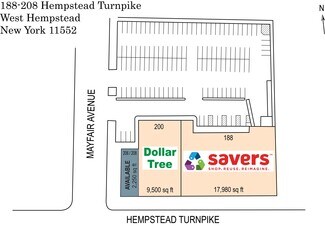 More details for 188-208 Hempstead Turnpike Tpke, West Hempstead, NY - Retail for Lease