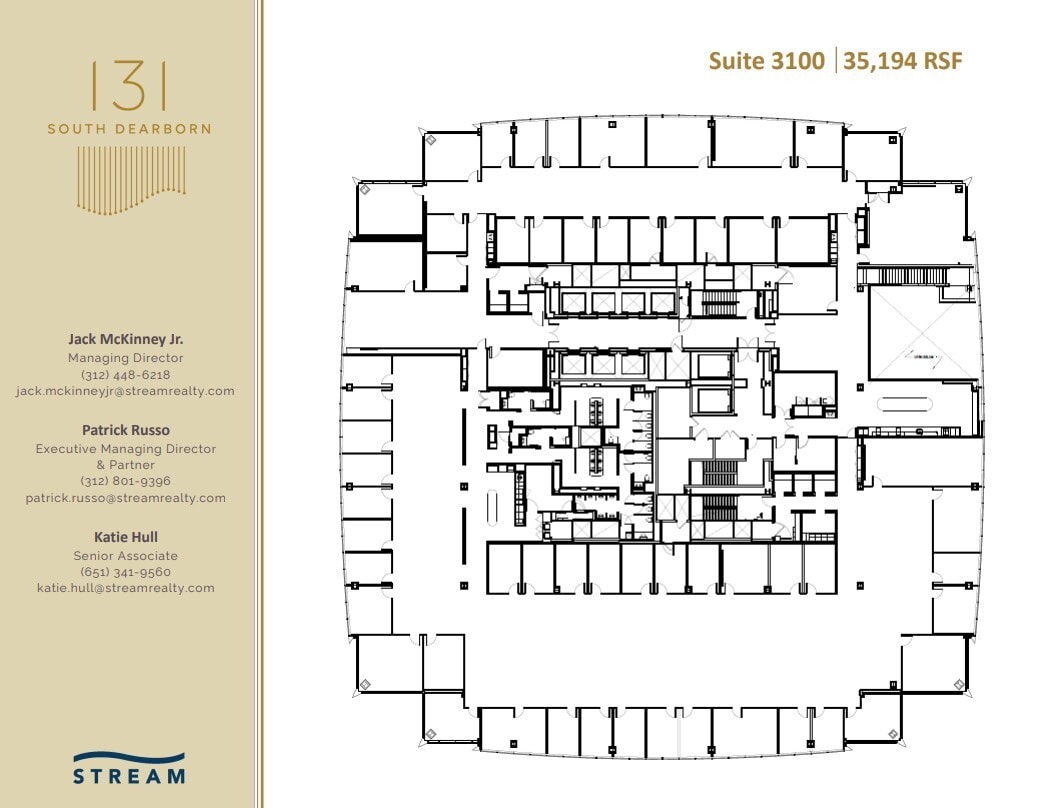 131 S Dearborn St, Chicago, IL for lease Floor Plan- Image 1 of 17
