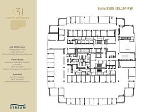 131 S Dearborn St, Chicago, IL for lease Floor Plan- Image 1 of 17