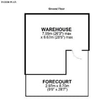 88-89 King William Street, Stourbridge for lease Floor Plan- Image 2 of 2