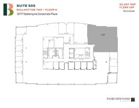 13777 Ballantyne Corporate Pl, Charlotte, NC for lease Floor Plan- Image 1 of 1