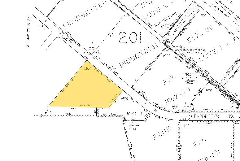 7410 N Leadbetter Rd, Portland, OR à louer Plan cadastral- Image 1 de 2