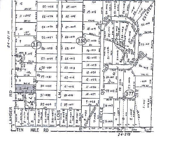 25180 Lahser Rd, Southfield, MI for sale - Plat Map - Image 3 of 7