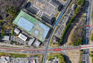 5936 Farrington Rd, Chapel Hill, NC - AERIAL  map view