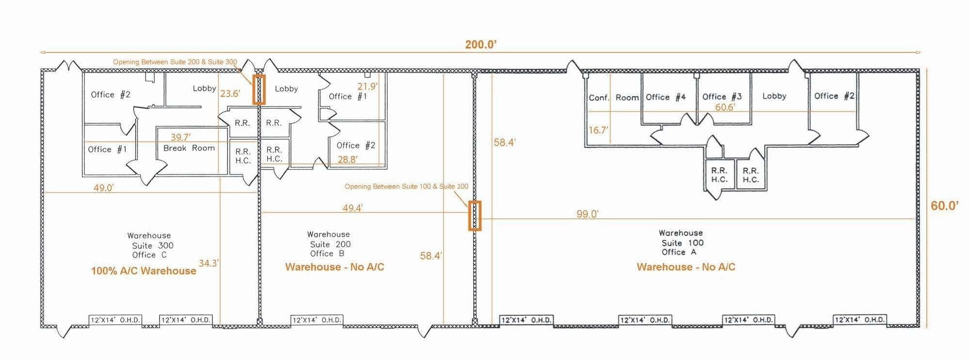 402 Chairman Ct, DeBary, FL à louer Plan d’étage- Image 1 de 19
