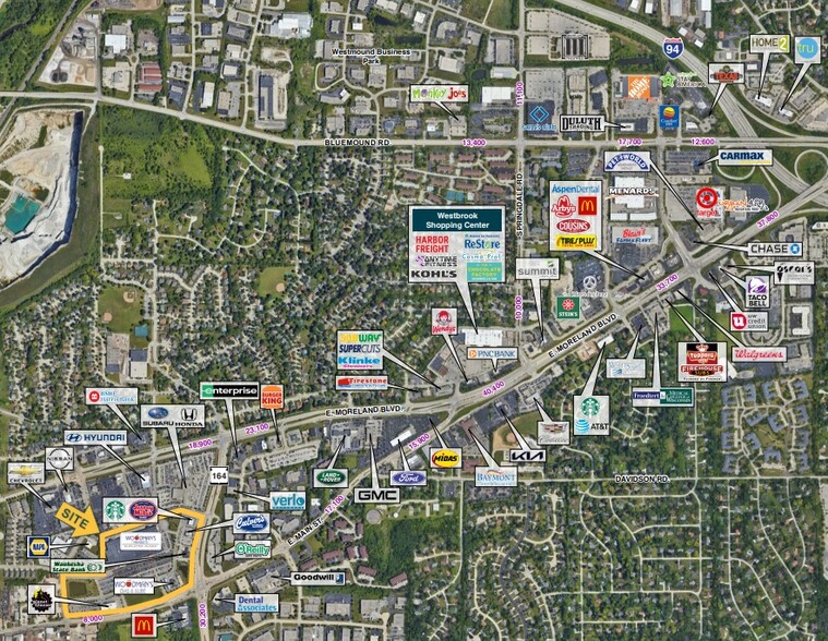 Hwy 164 & E Main St, Waukesha, WI for lease - Site Plan - Image 1 of 1