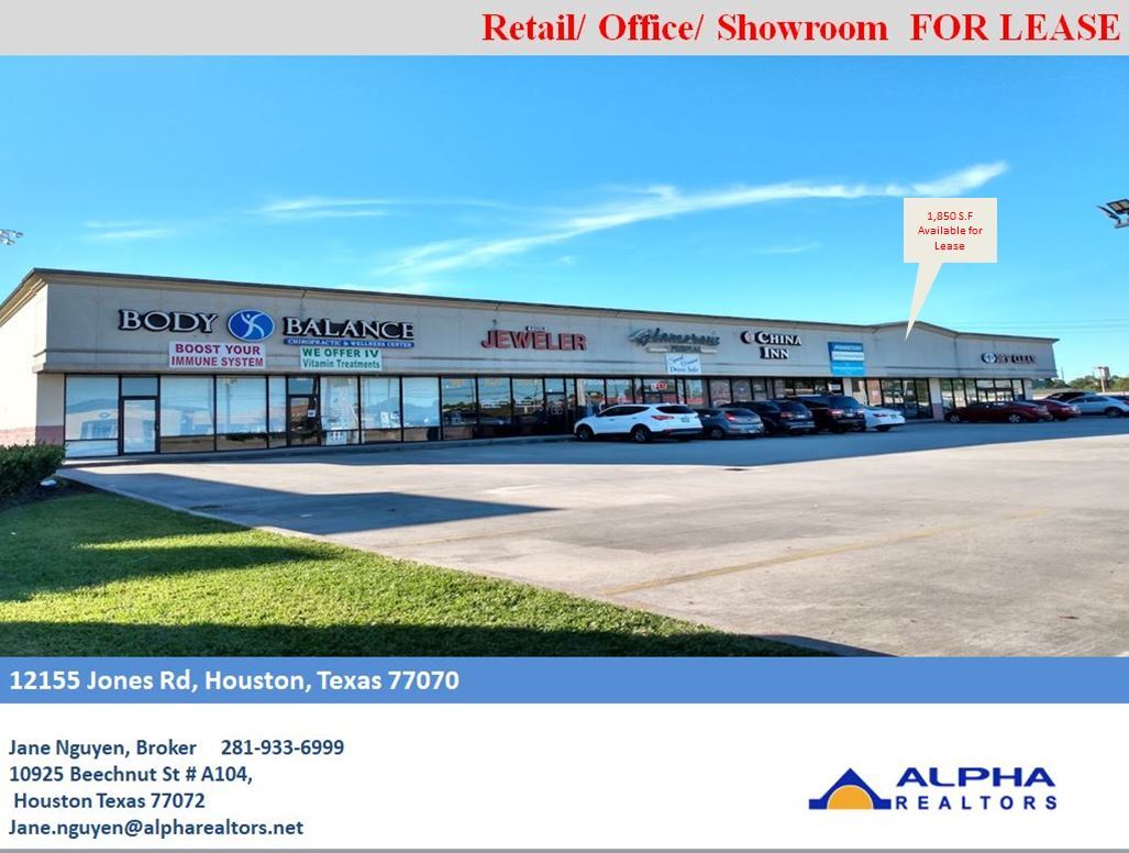 12155-12165 Jones Rd, Houston, TX for lease Building Photo- Image 1 of 4