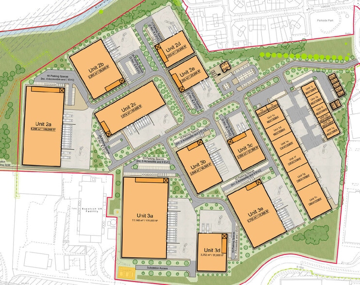 Newbridge Rd, Newbridge à louer - Plan de site - Image 2 de 3