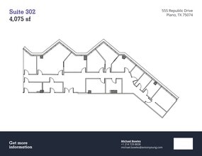 555 Republic Dr, Plano, TX à louer Plan de site- Image 1 de 1