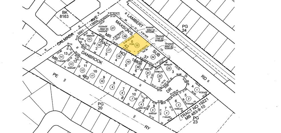 14016-14020 Lambert Rd, Whittier, CA for lease - Plat Map - Image 2 of 26