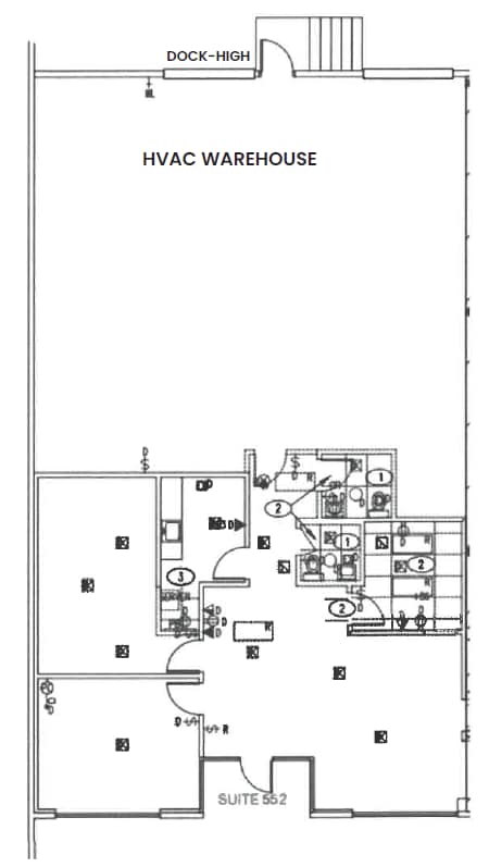 3212-3214 Belt Line Rd, Farmers Branch, TX à louer Plan d’étage- Image 1 de 1