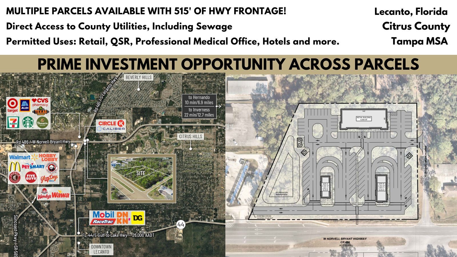 2853 W Norvell Bryant Hwy, Lecanto, FL for sale Primary Photo- Image 1 of 43