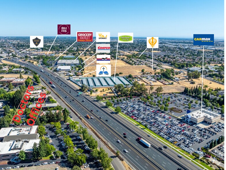 8099 E Stockton Blvd, Sacramento, CA à vendre - Aérien - Image 2 de 14