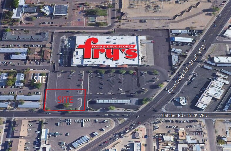 805 E Hatcher Rd, Phoenix, AZ à louer Aérien- Image 1 de 2