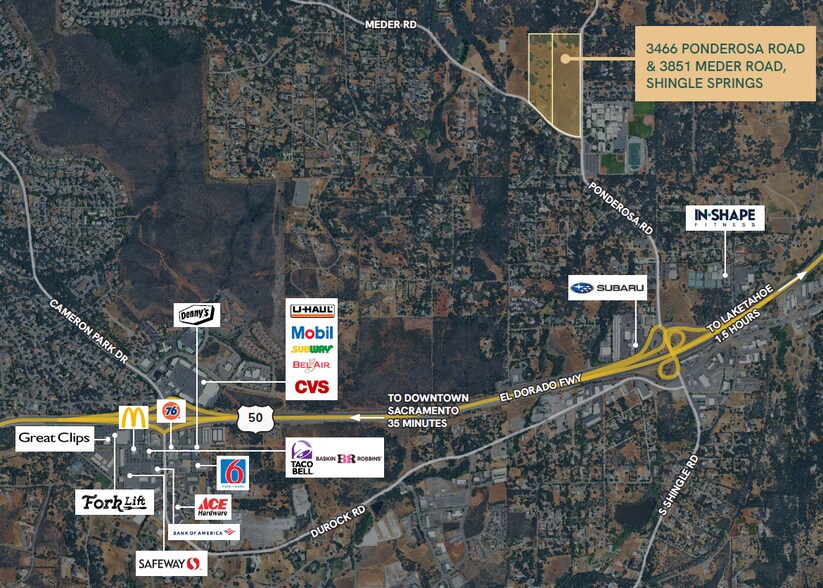 3466 Ponderosa Rd, Shingle Springs, CA à vendre - Photo du bâtiment - Image 2 de 2