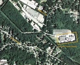 342-348 Circuit St, Hanover, MA - Aerial map view