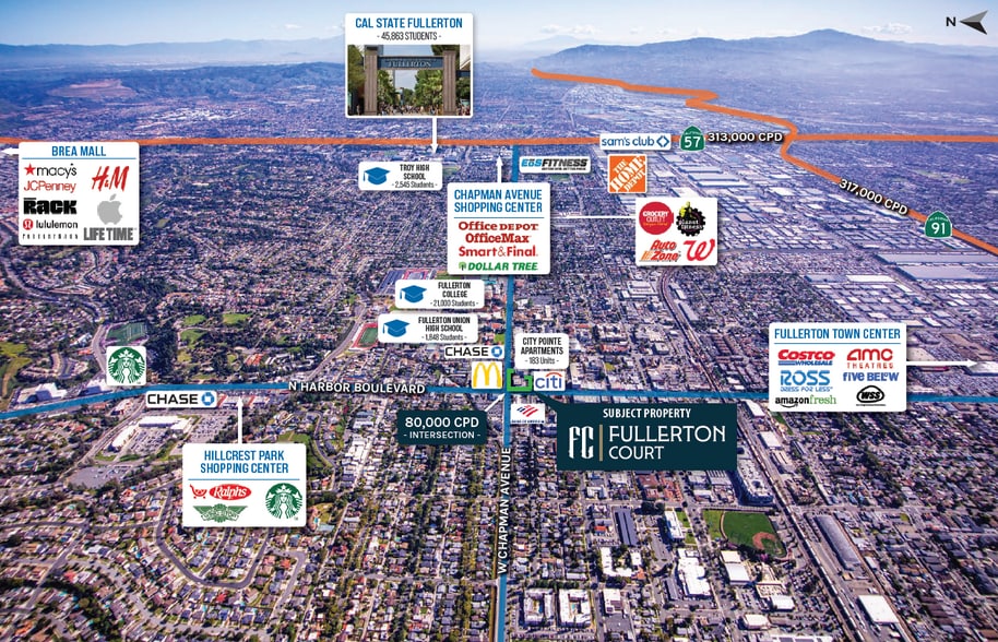 444 N Harbor Blvd, Fullerton, CA for sale - Building Photo - Image 3 of 6