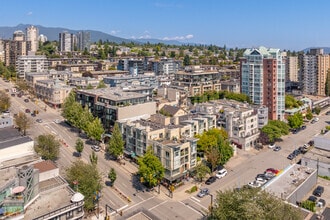 206-212 Lonsdale Ave, North Vancouver, BC - Aérien Vue de la carte