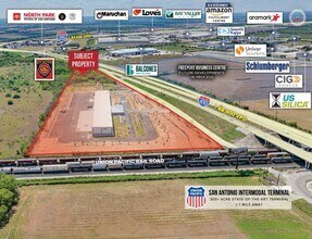 9502 SW Loop 410, San Antonio, TX - AERIAL  map view