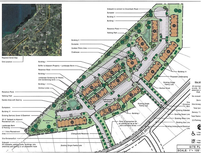 Cloverbank Rd, Hamburg, NY for sale - Site Plan - Image 2 of 4