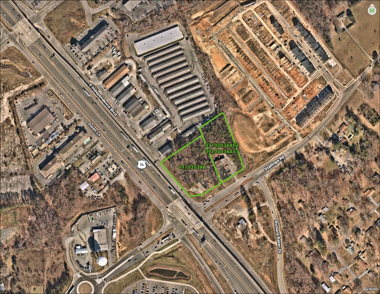 Hwy 74, Stallings, NC for sale - Aerial - Image 1 of 5