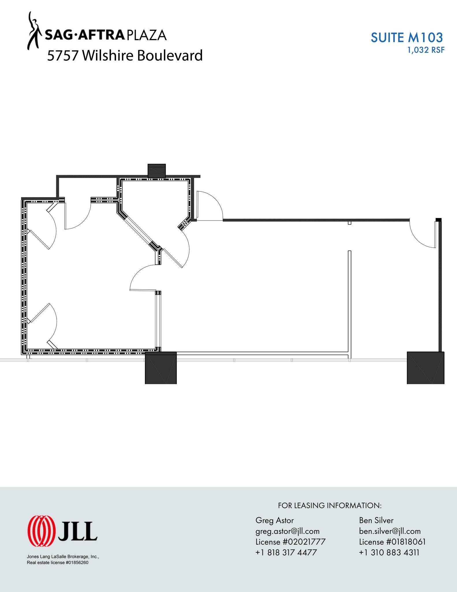 5757 Wilshire Blvd, Los Angeles, CA for lease Site Plan- Image 1 of 1