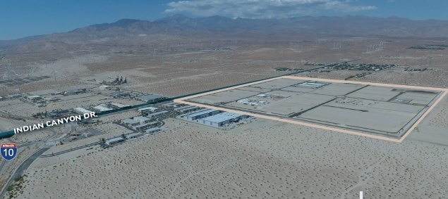 2.14-Acres N Indian Canyon Dr, Desert Hot Springs, CA à vendre Photo du bâtiment- Image 1 de 2