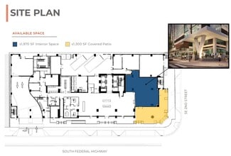 201 SE 6th Ave, Fort Lauderdale, FL for lease Site Plan- Image 1 of 4