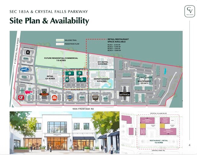 More details for Crystal Falls Pky, Leander, TX - Land for Lease